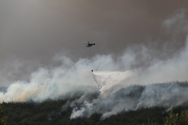 Çanakkale is burning! The Historical Area has been closed, the number of evacuated villages has risen to 6