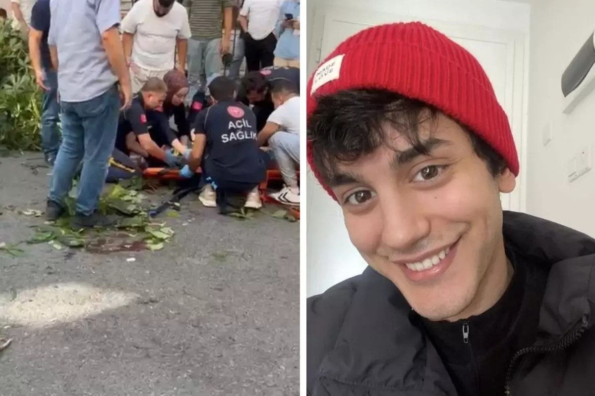 Kartal'da dizi oyuncusu İbrahim Yıldız, devrilen ağacın altında kaldı! Durumu ağır