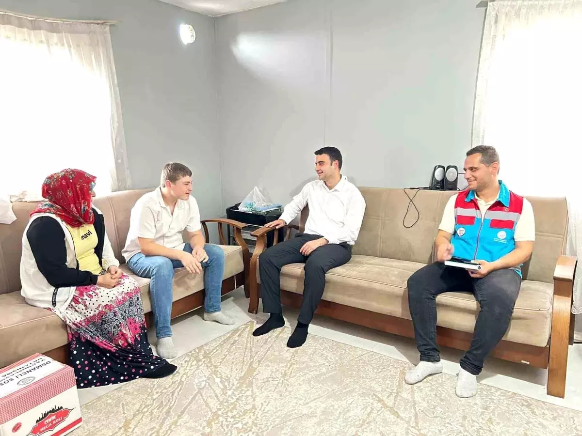 Kaymakam Kılıç, Camicedit Mahallesi'nde Vatandaşları Ziyaret Etti