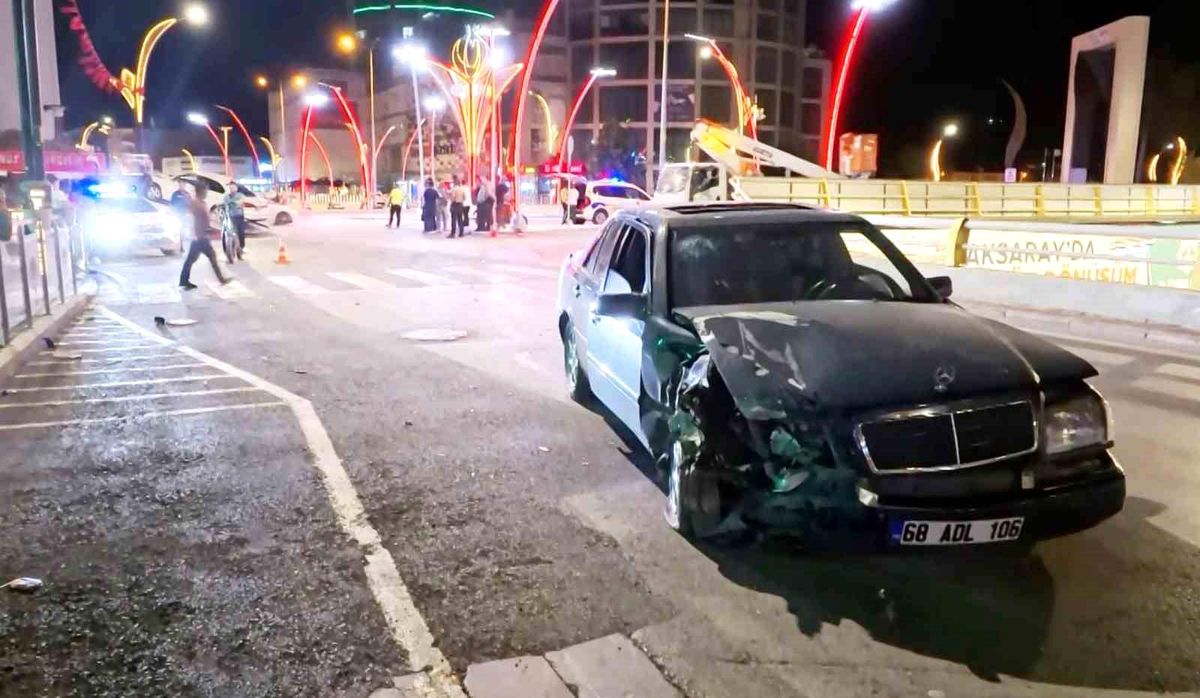 Aksaray'da Alkollü Sürücü Kaza Yaptı, Ehliyeti Alındı