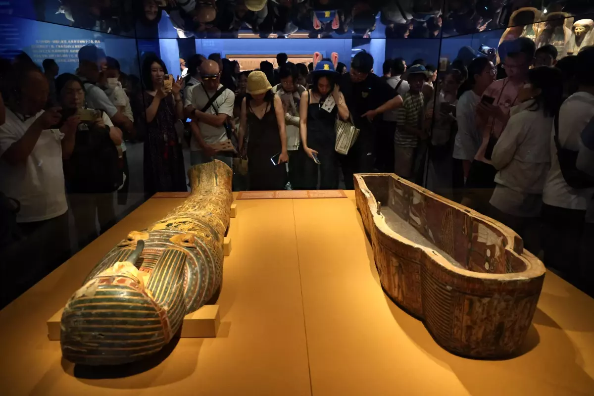 Shanghai'da Eski Mısır Medeniyeti Sergisi 2,77 Milyon Ziyaretçi Ağırladı