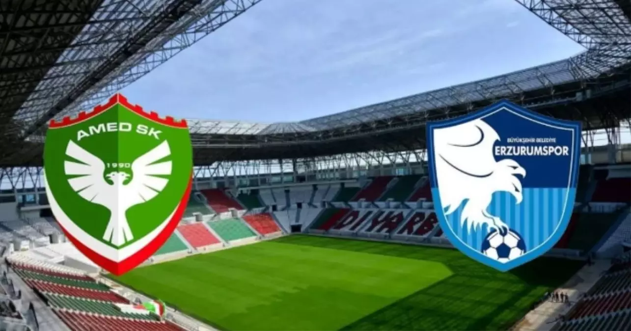 Amedspor-Erzurumspor maçı ne zaman? Amedspor-Erzurumspor maçı hangi kanalda, saat kaçta?