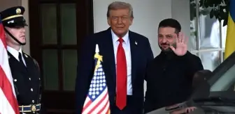 Beyaz Saray'da Zelenski, Trump ile bir araya geldi: Üçlü görüşme için hazırız