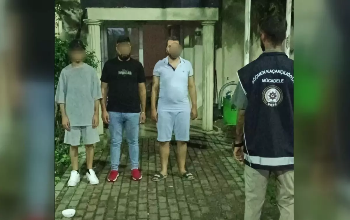Bursa'da Kaçak Göçmen Operasyonları: 2 Organizator ve 5 Kaçak Yakalandı