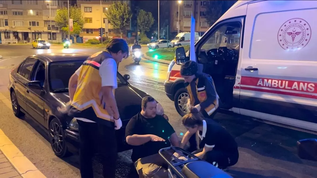 Tekirdağ'da Elektrikli Motosiklet Kazası: Sürücü Yaralandı