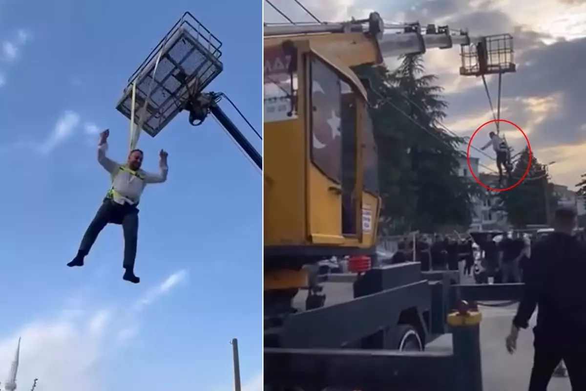 Damada görülmemiş işkence! Vince asıp altında göbek attılar