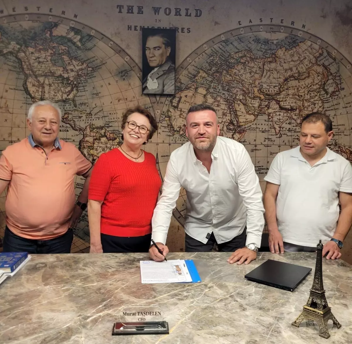 Denizli'de Türkiye'nin İlk Çelik Apartman Projesi İncelendi