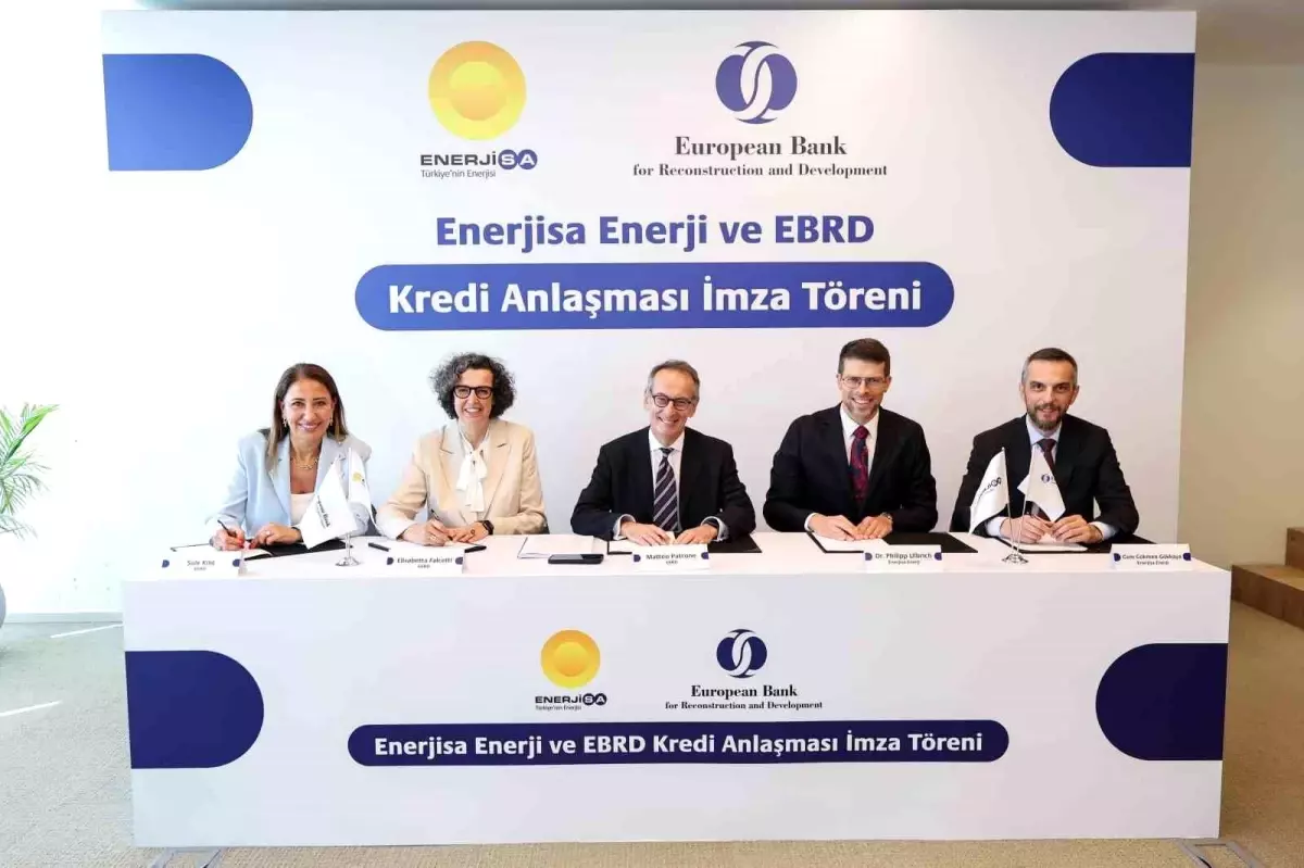 Enerjisa Enerji'den EBRD ile 150 Milyon Dolarlık Kredi Anlaşması