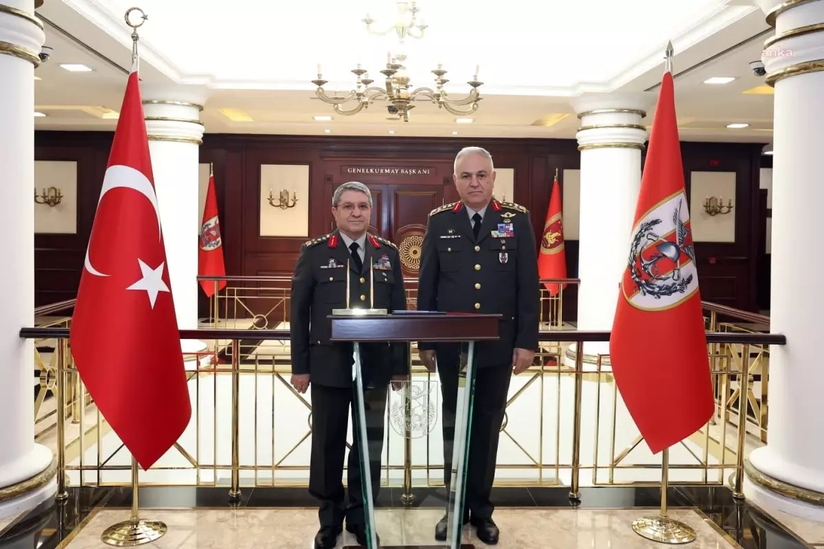 Genelkurmay ve Kara Kuvvetleri Komutanlığı'nda devir teslim