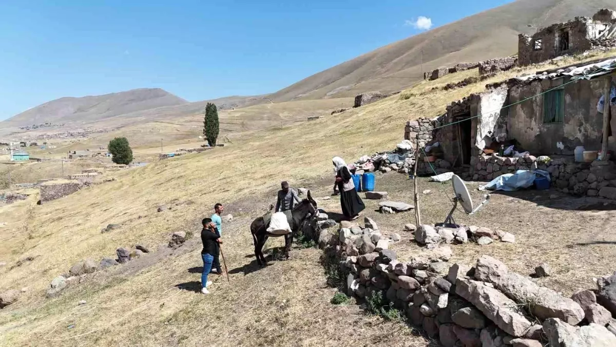 Iğdır'da Eşek Sırtında Su Taşımak: 2025'te Su Krizi