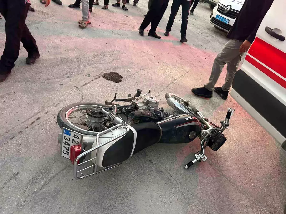 Konya'da Trafik Kazası: 2 Yaralı