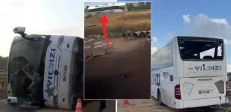 Kuzey Marmara Otoyolu'nda 4 kişinin öldüğü otobüs kazası kamerada
