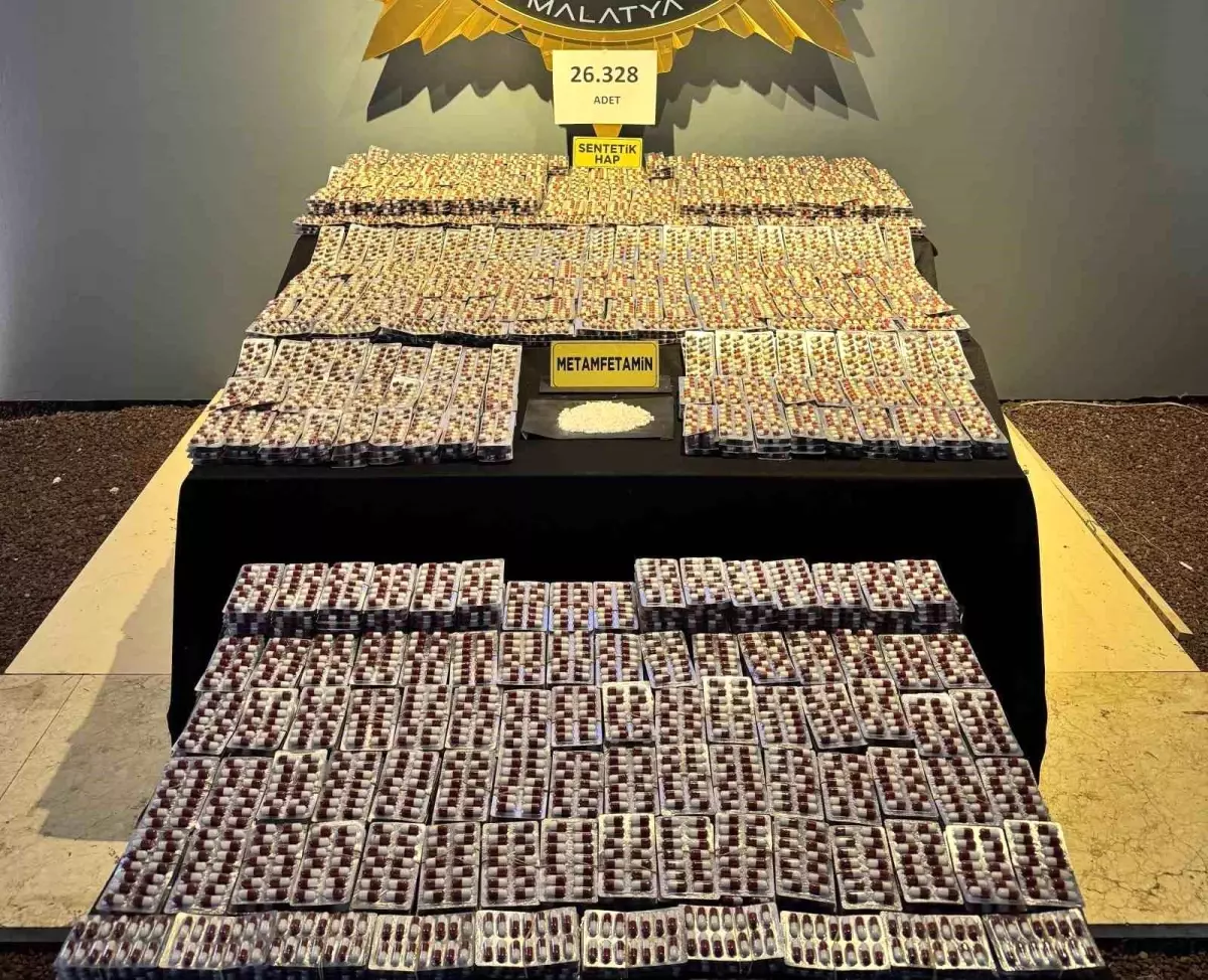 Malatya'da Uyuşturucu Operasyonu: 7 Zanlı Tutuklandı