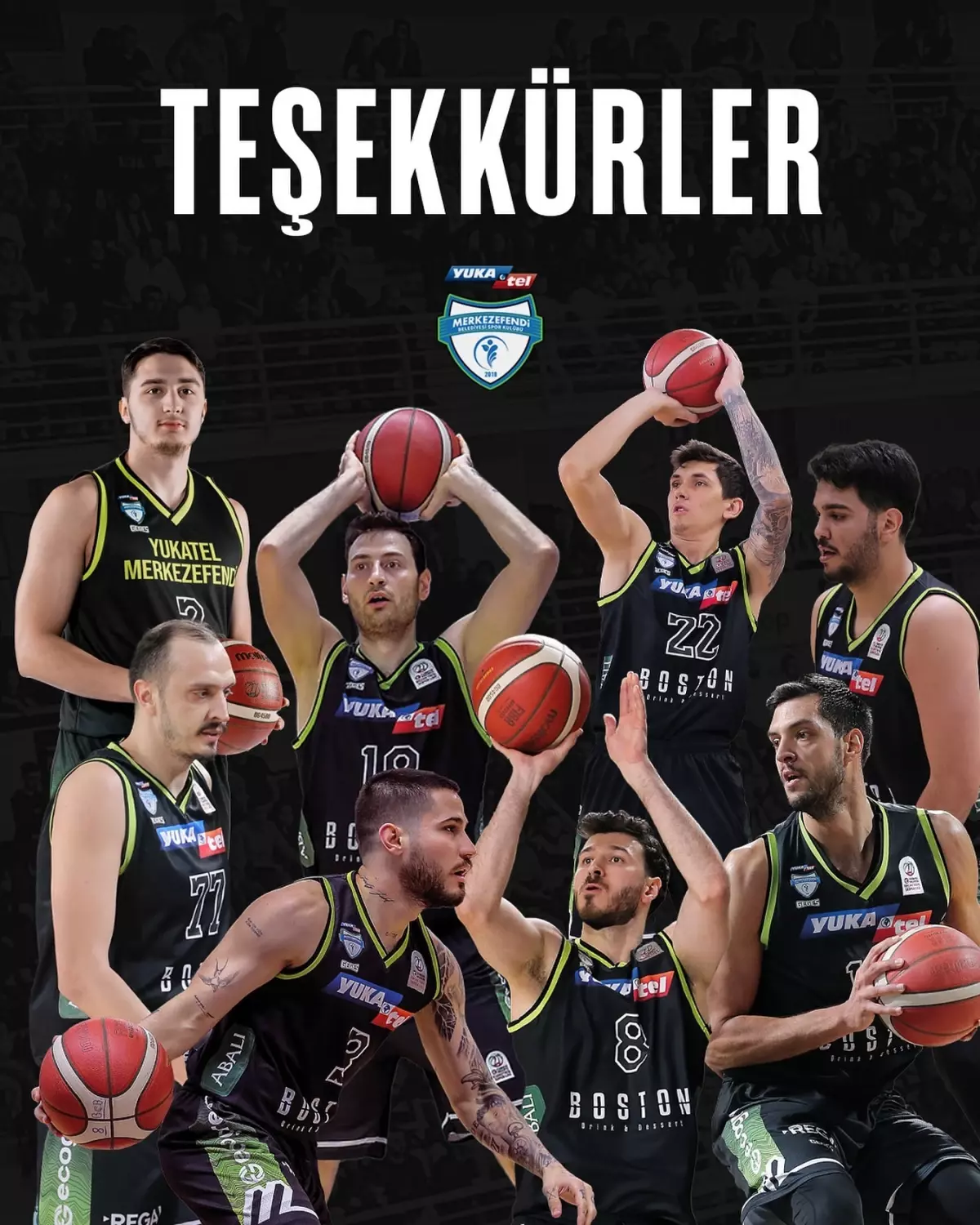 Merkezefendi Belediyesi Basket'ten Ayrılan Oyunculara Veda Mesajı