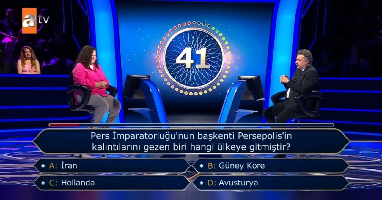 Pers İmparatorluğu'nun başkenti Persepolis'in kalıntılarını gezen biri hangi ülkeye gitmiştir?