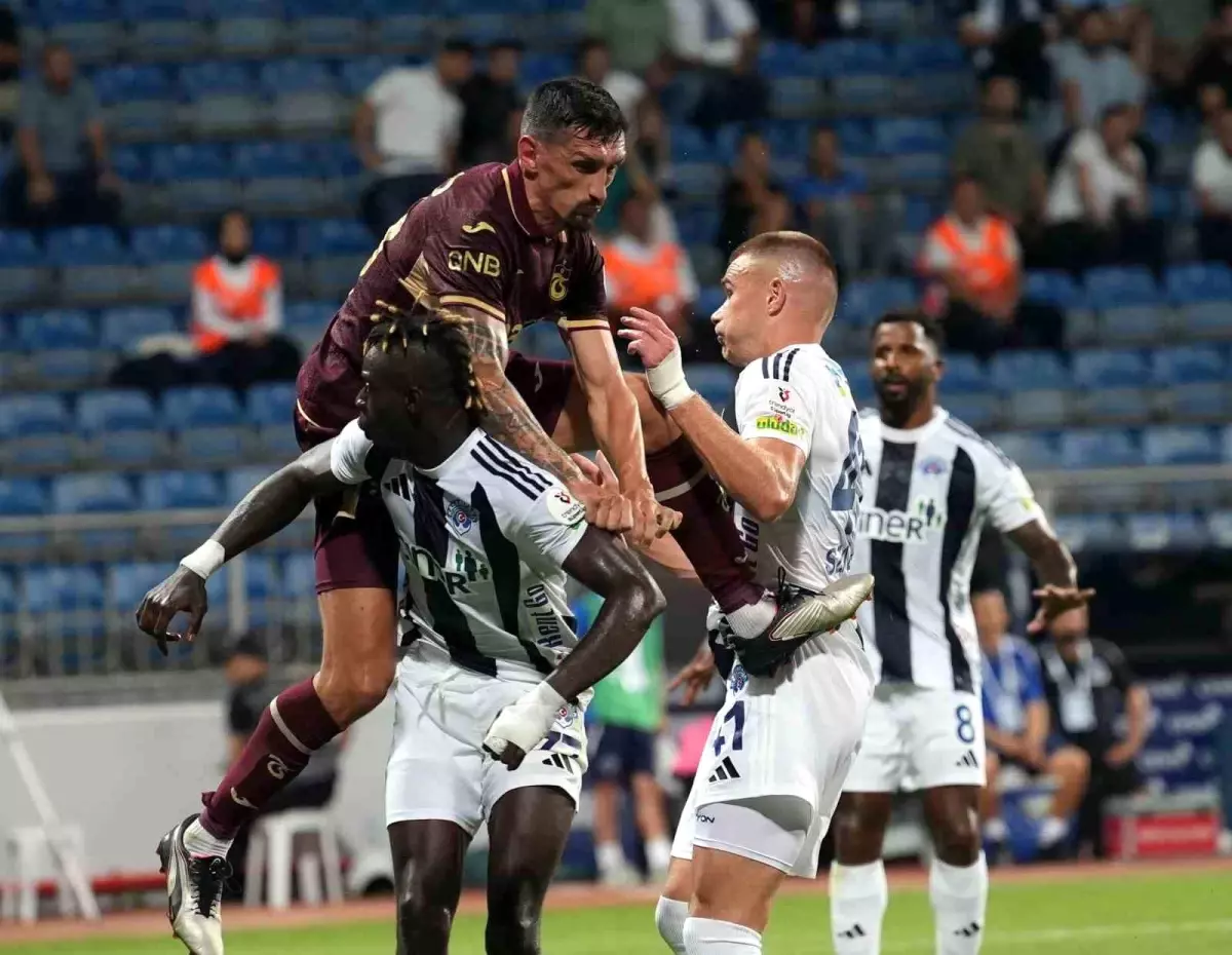 Trendyol Süper Lig: Kasımpaşa: 0 Trabzonspor: 1 (Maç sonucu)