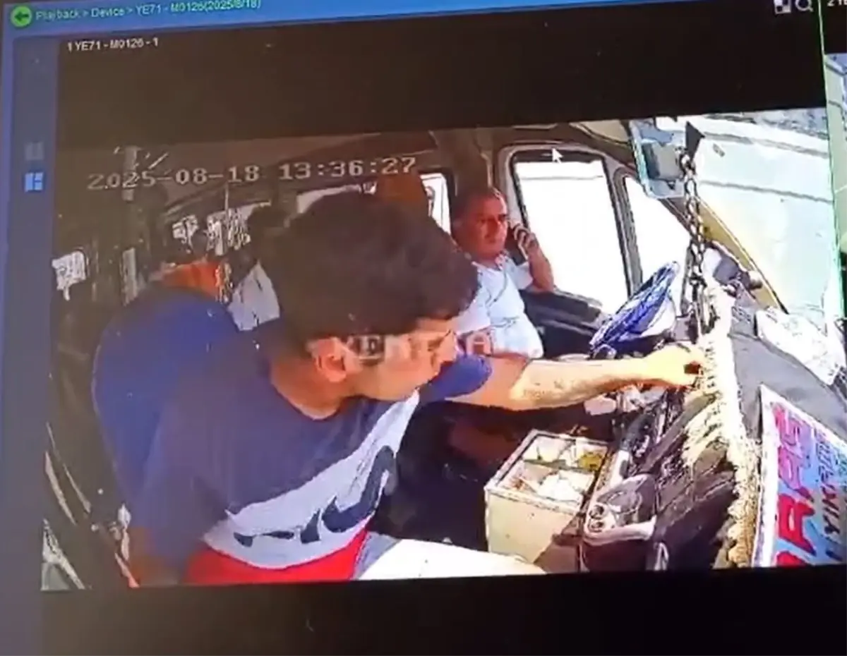 Adana'da Minibüste Hırsızlık Olayı