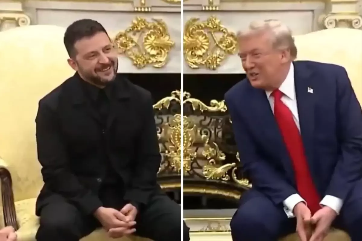 Zelenski, kriz yaratan kıyafetlerini bu kez değiştirdi! Trump'tan ilk yorum