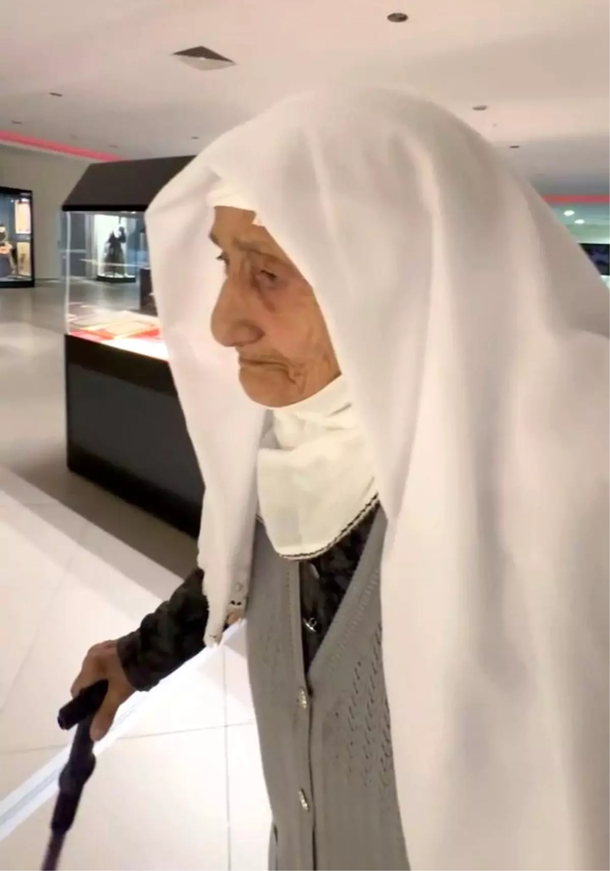 92 Yaşındaki Şefika Taş'ın Vatan Aşkı Dikkat Çekti