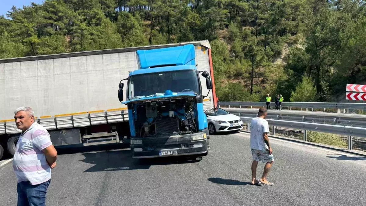 Sabuncubeli Geçidinde Tır Arızası Trafiği Felç Etti