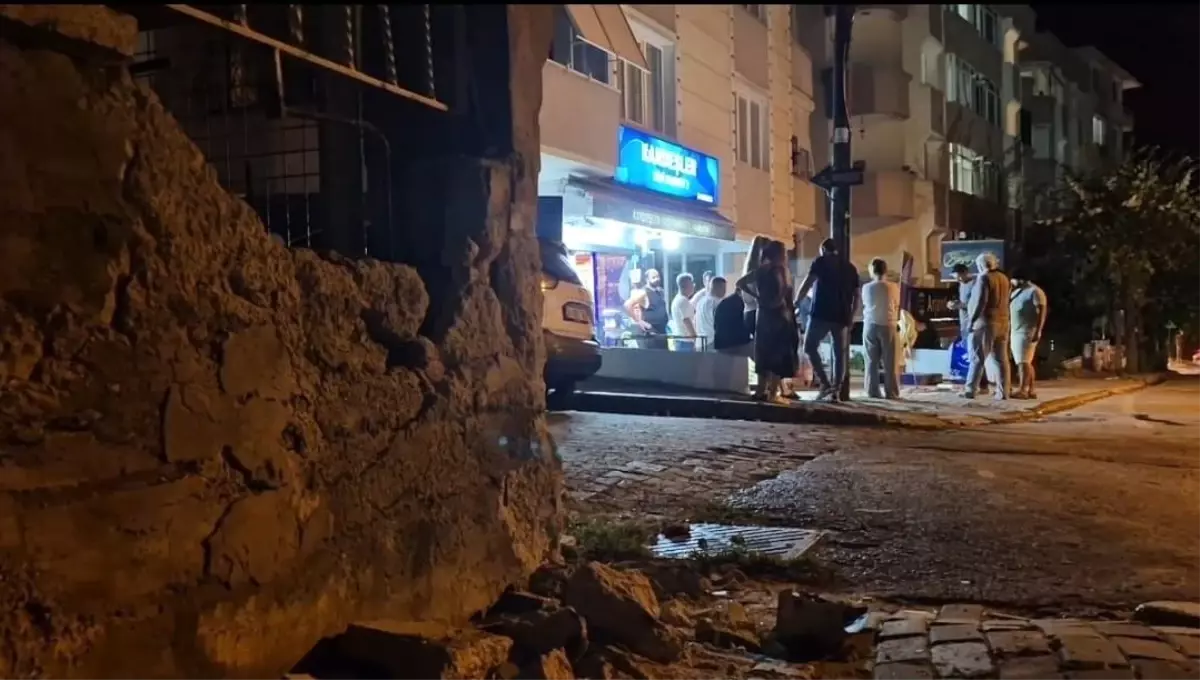 Alkollü Sürücünün Kaçışı Güvenlik Kamerasında