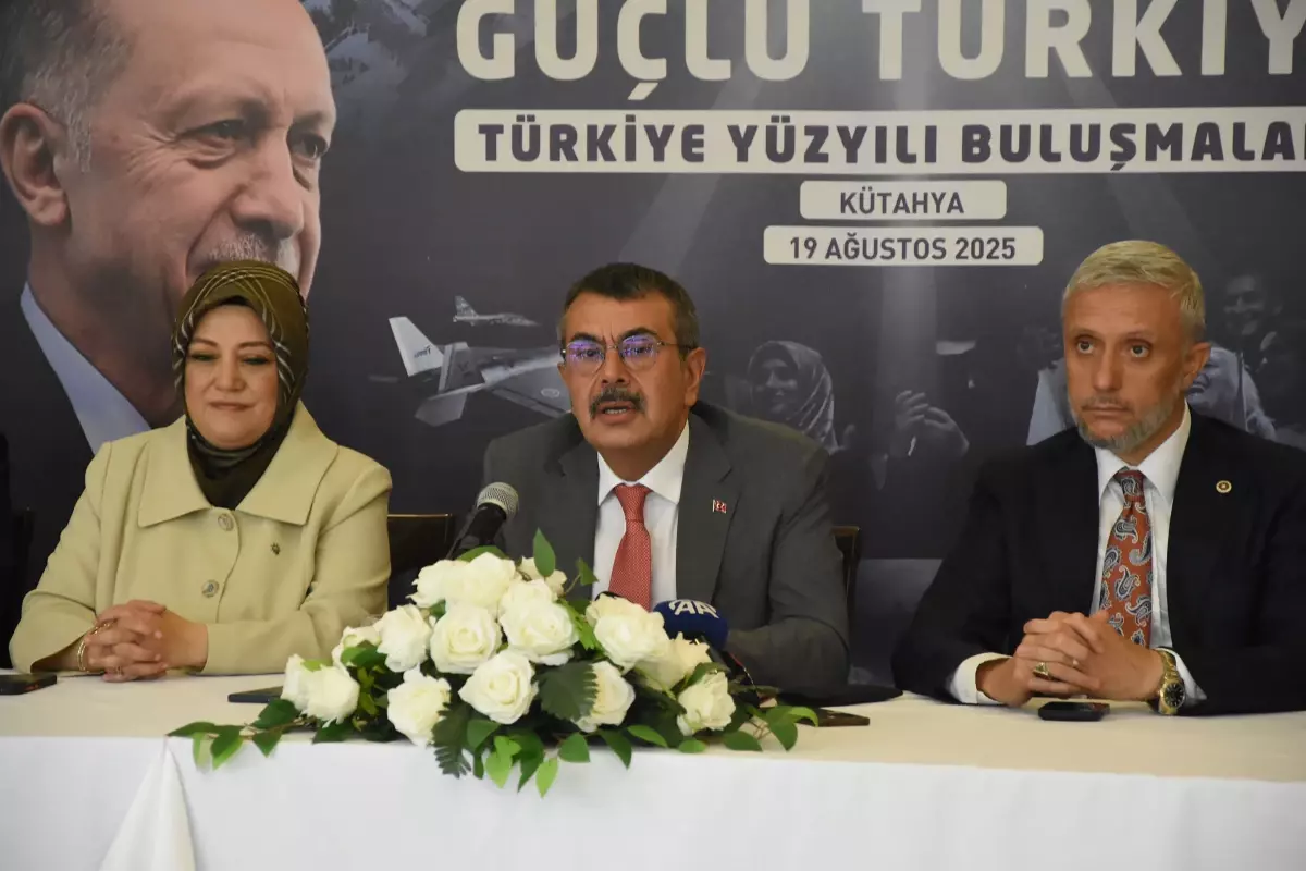 Bakan Tekin: İnşallah terörsüz bir Türkiye'yi hep beraber inşa ederiz