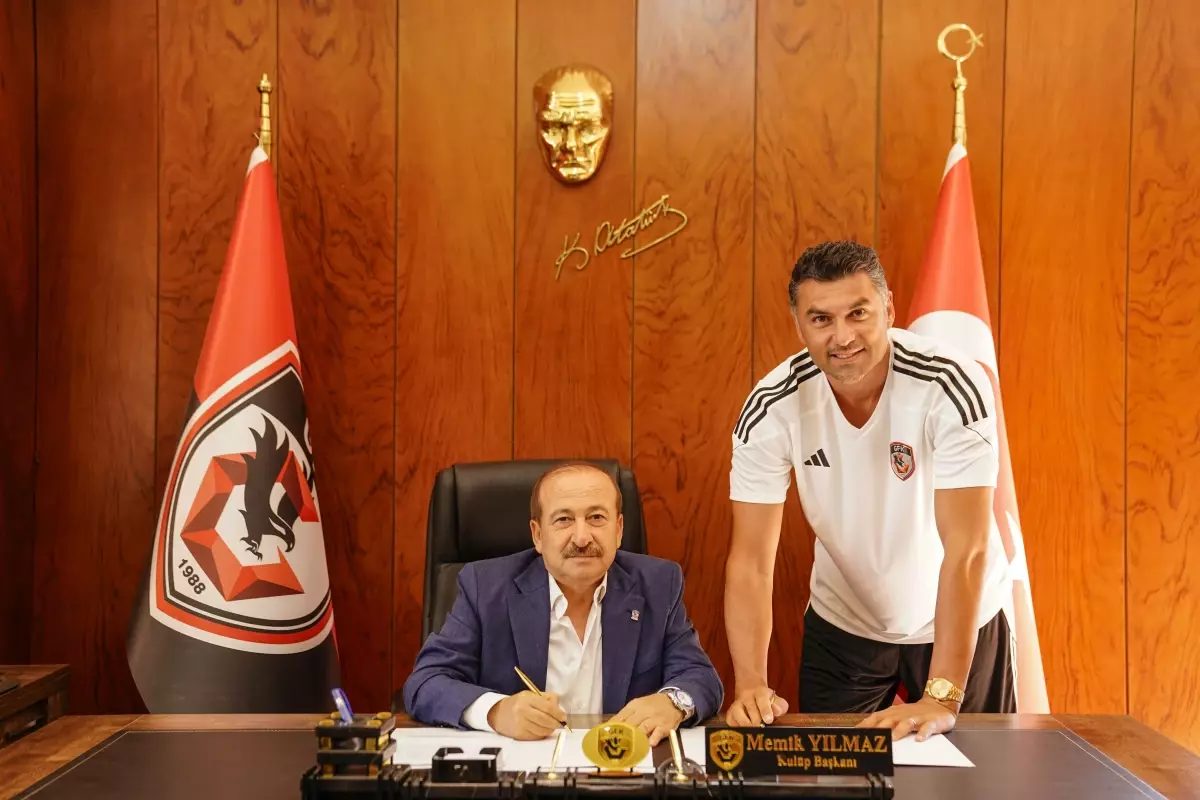 Gaziantep FK, Teknik Direktör Burak Yılmaz ile Anlaşma Sağladı