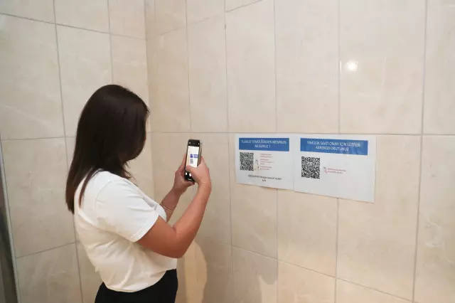 A new era in hospitals! The 'QR Code Cleaning Application' is spreading across Turkey
