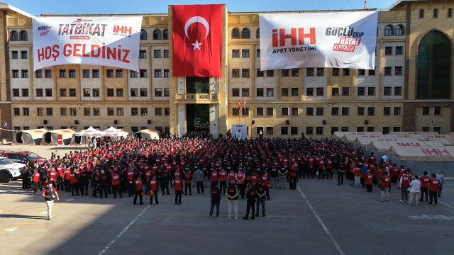 İHH 5'inci Ulusal Afet Yönetimi Tatbikatı başarıyla gerçekleştirildi