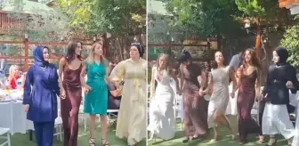 Nişanda horon şov: Hafsanur Sancaktutan ve Kubilay Aka piste çıktı