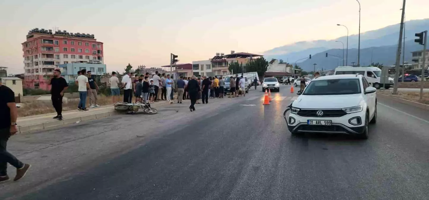 Hatay'da Motosiklet Kazasında Sürücü Hayatını Kaybetti