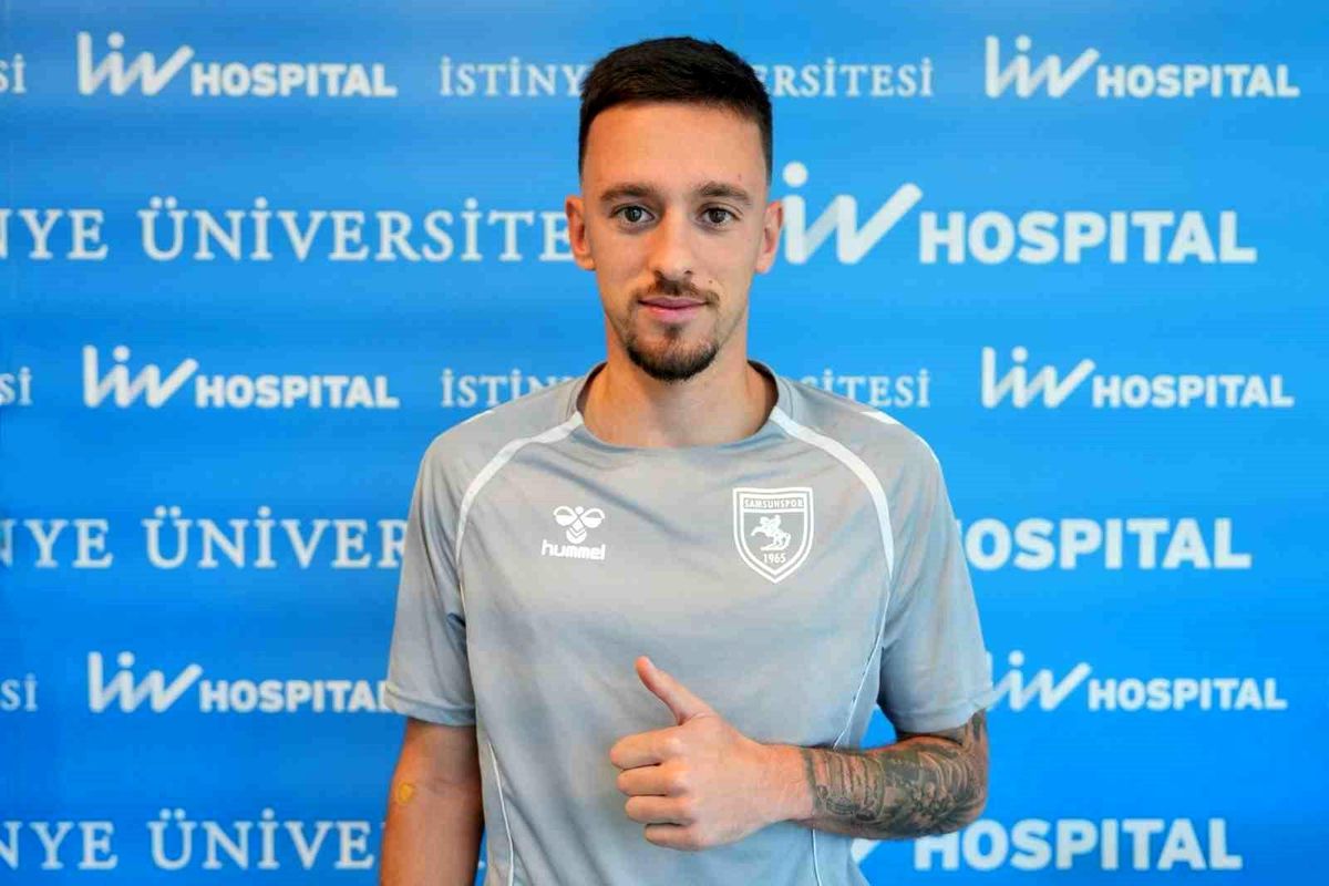Samsunspor'un Yeni Transferi Afonso Sousa Sağlık Kontrolünden Geçti
