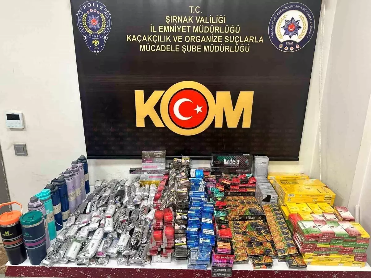 Şırnak'ta Narkotik ve Kaçakçılık Operasyonları: 29 Şüpheli Yakaladı