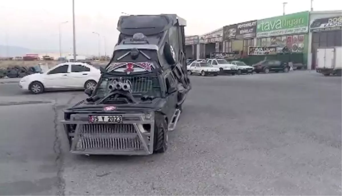 Aksaray'da 8 Tekerlekli Araçla Şok Trafiğe Çıkan Sürücü Yakalandı