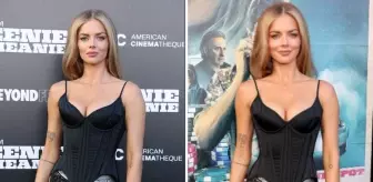 Avustralyalı oyuncu Samara Weaving, giydiği sıra dışı etek ile ağızları açık bıraktı