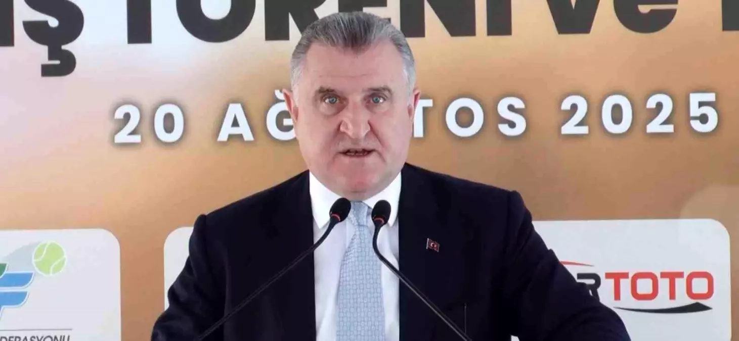 'Terörsüz Türkiye' Projesiyle Tenis Heyecanı