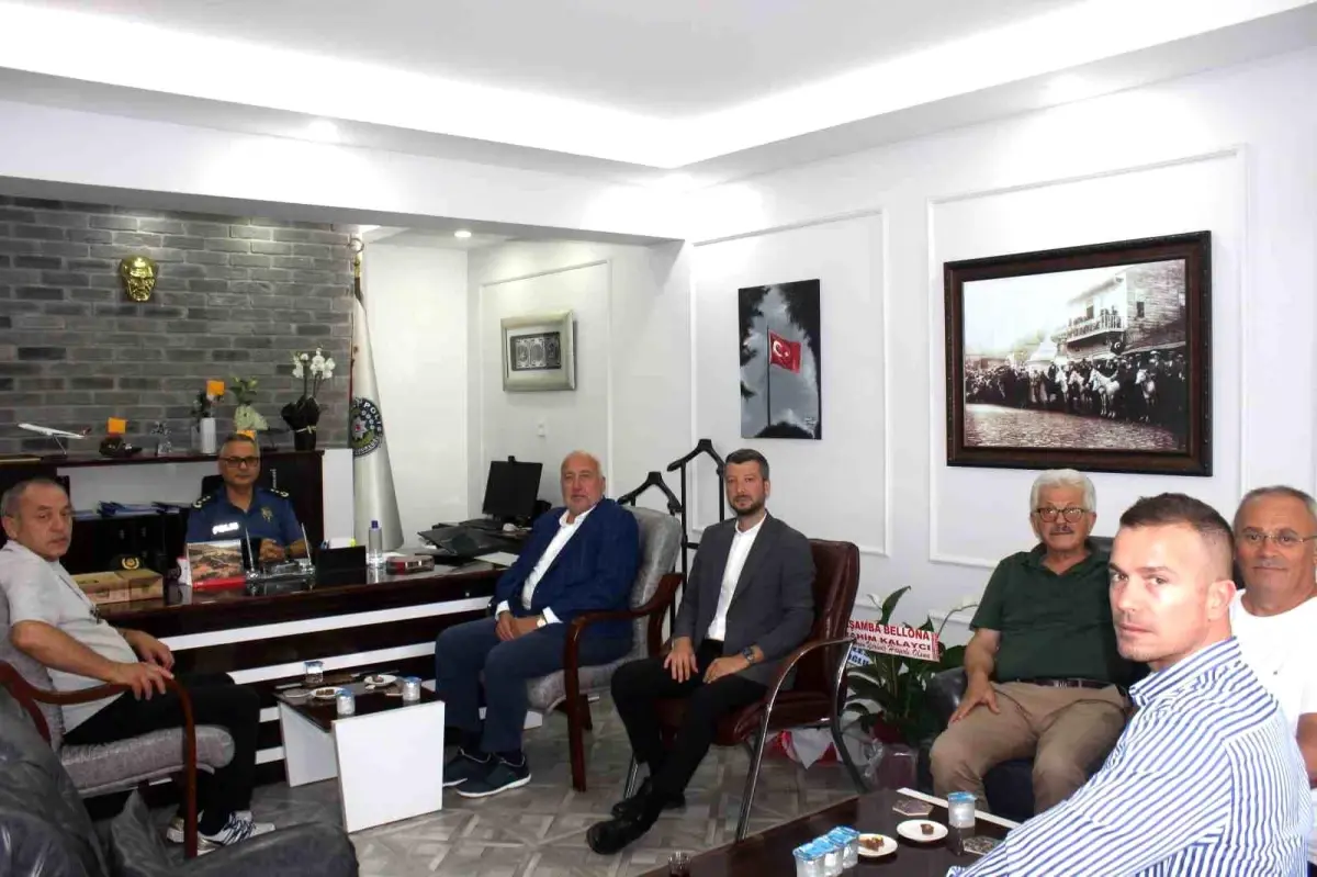 Çarşamba Ticaret Borsası'ndan Emniyet Teşkilatına Ziyaret