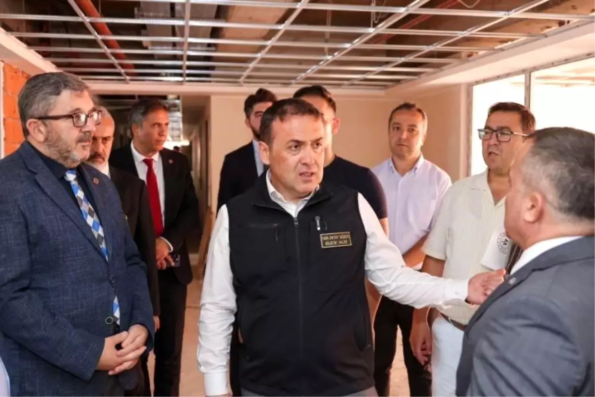 Bilecik'te KYK Yurt İnşaatı İncelemesi
