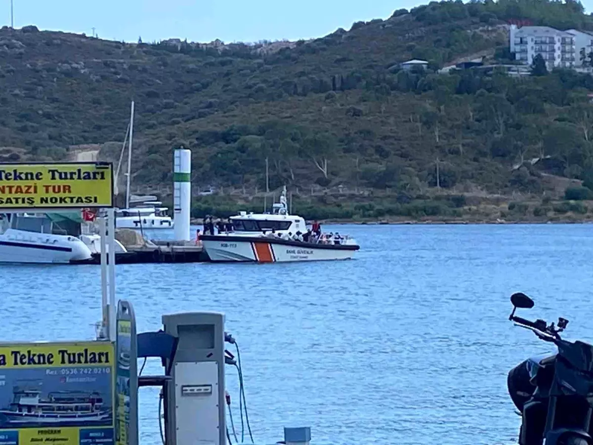 Datça'da Düzensiz Göçmen Operasyonu: 38 Göçmen ve 2 Kaçakçı Yakalandı