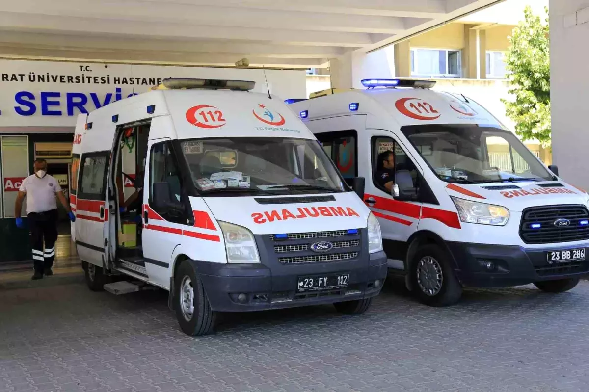 Elazığ'da 2 Yaşındaki Bebek Düşerek Yaralandı