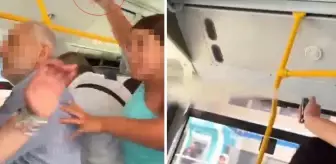 İETT otobüsünde ortalık karıştı, yolcu şoföre biber gazı sıktı