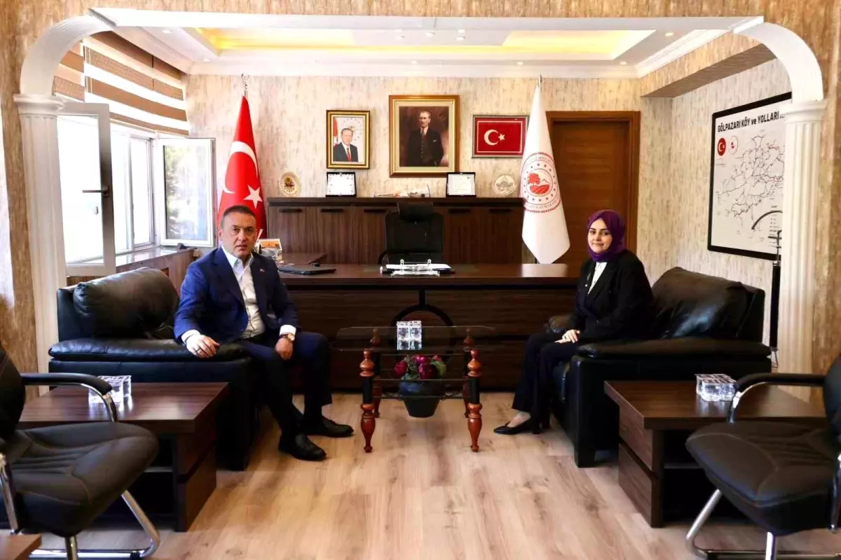 Bilecik Valisi Sözer, Gölpazarı Kaymakamı Kılıç'ı Ziyaret Etti