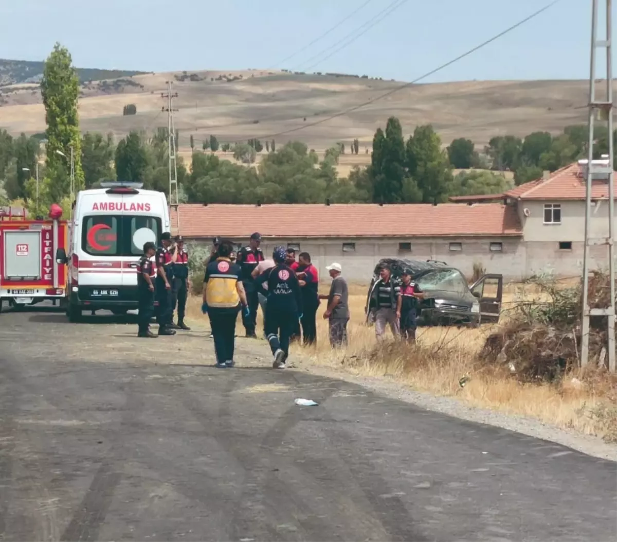 Yozgat'ta Trafik Kazası: 1 Ölü, 1 Yaralı