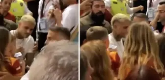 Icardi, Galatasaraylı taraftara kafa attı