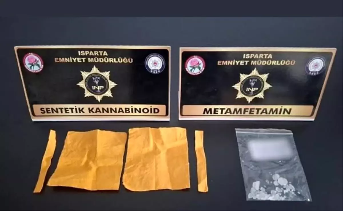 Isparta'da Uyuşturucu Operasyonu: 1 Gözaltı