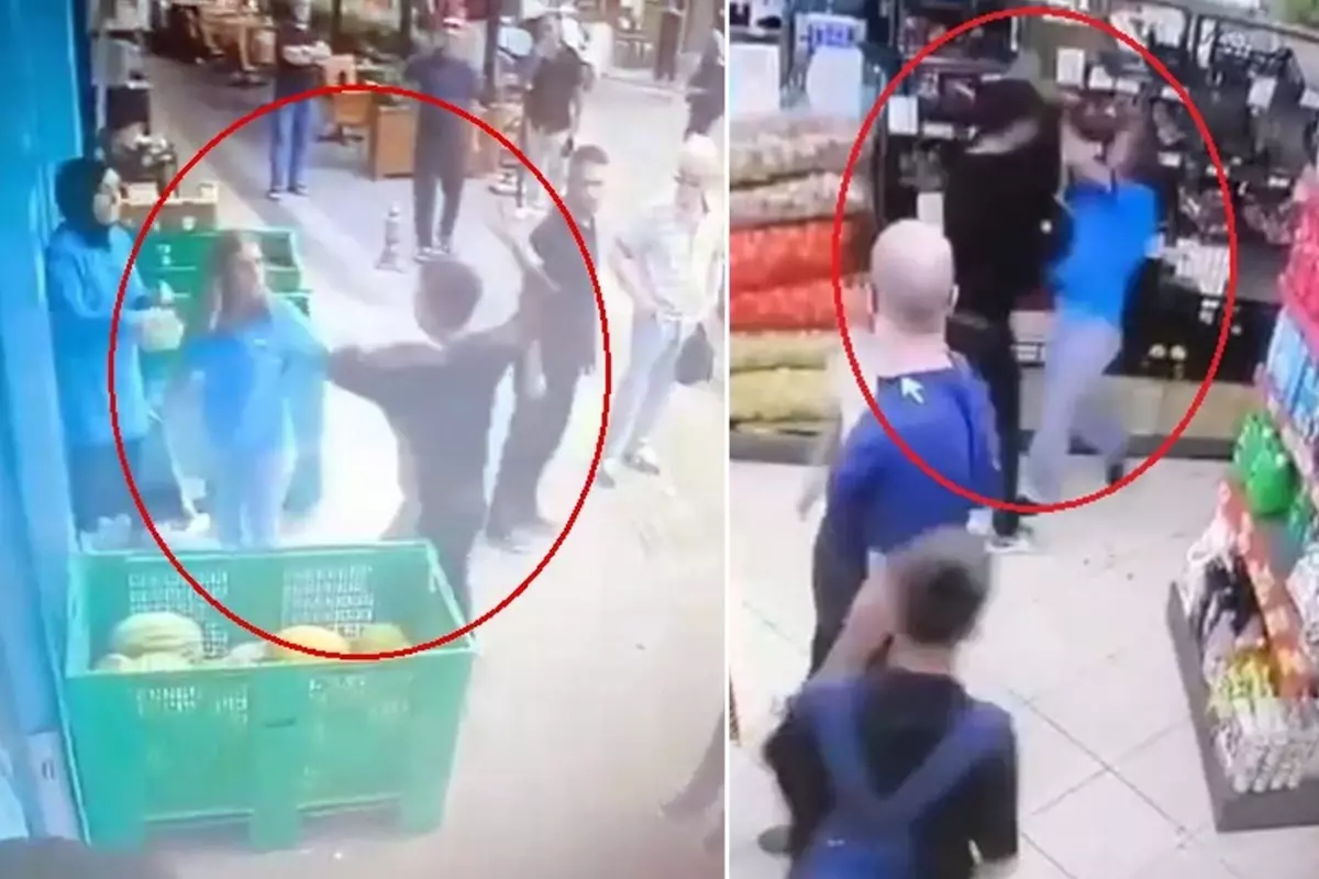 Markette çalışan eski sevgilisini darbedip müşteriyi bıçakladı! Şimdi serbest