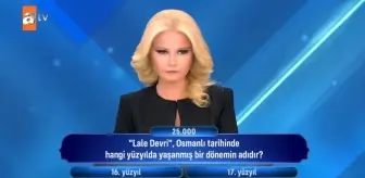 ''Lale Devri'', Osmanlı tarihinde hangi yüzyılda yaşanmış bir dönemin adıdır?