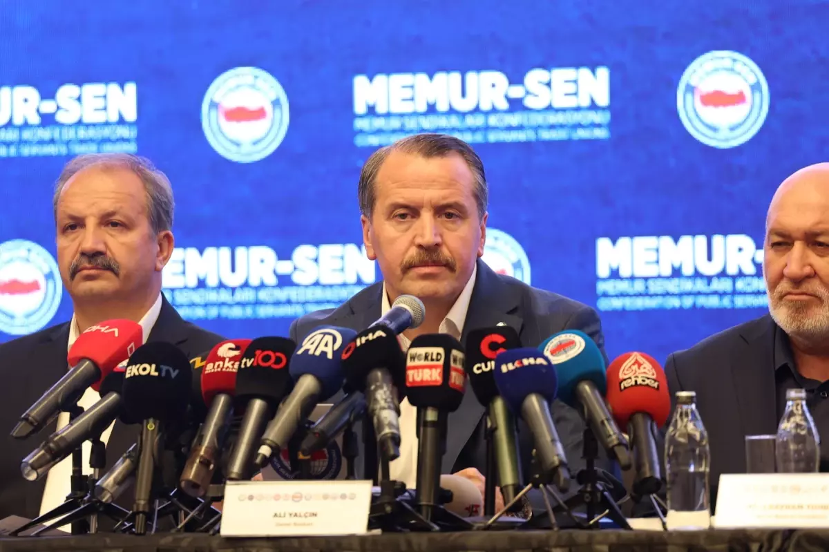 Memur-Sen Genel Başkanı Yalçın'dan Toplu Sözleşme Açıklaması