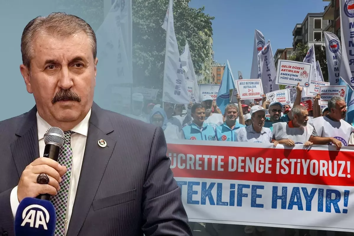 Mustafa Destici devreye girdi: İşte memurlar için hükümete önerdiği zam teklifi