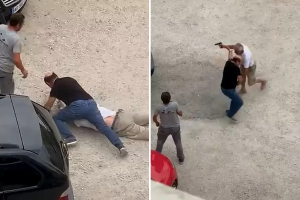 Otopark ücreti kavgası kanlı bitti! O anlar kamerada